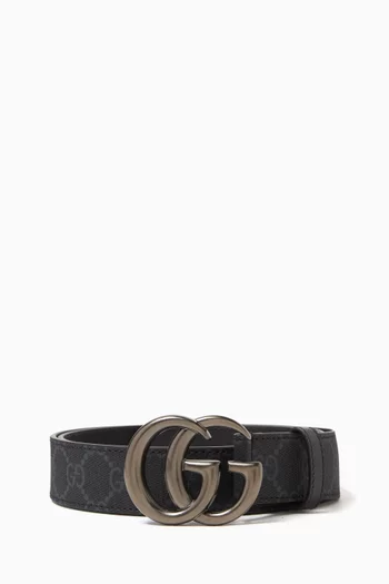 Black gucci belt sale discount