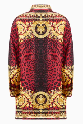 Wild Barocco Dress in Silk