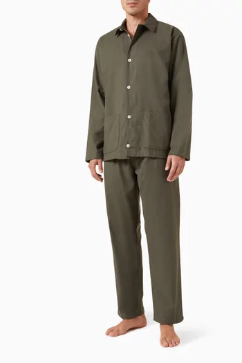 Pocket Pyjama Set in Organic Cotton