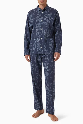 Pocket Pyjama Set in Organic Cotton