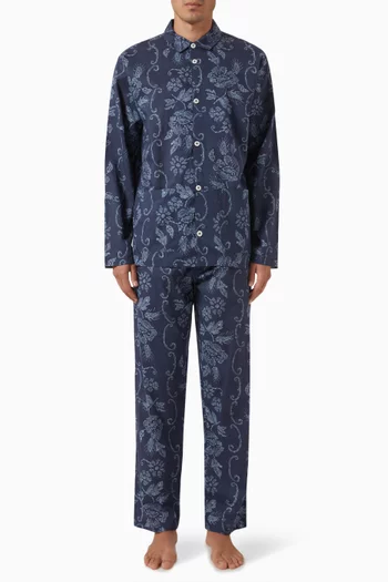 Pocket Pyjama Set in Organic Cotton