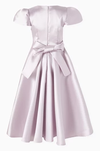 Floral Appliqué Dress