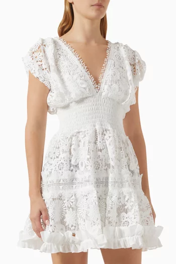Moana Mini Dress in Lace