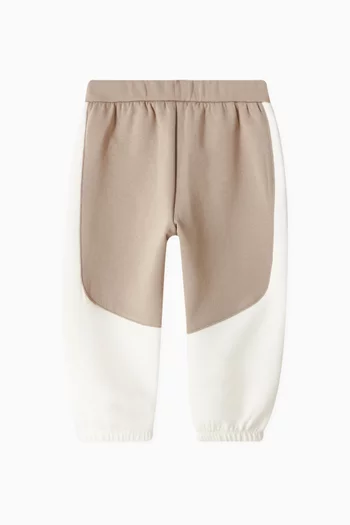Colour-block Sweatpants in Cotton-blend