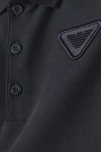 Eagle Logo Polo Shirt in Cotton