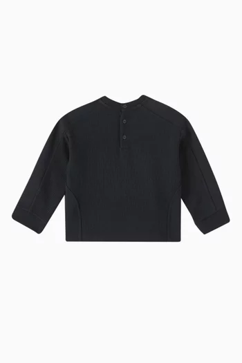Logo Sweatshirt in Fleece