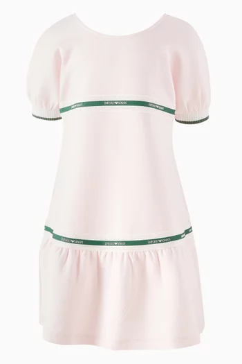 Text Logo Tape Dress