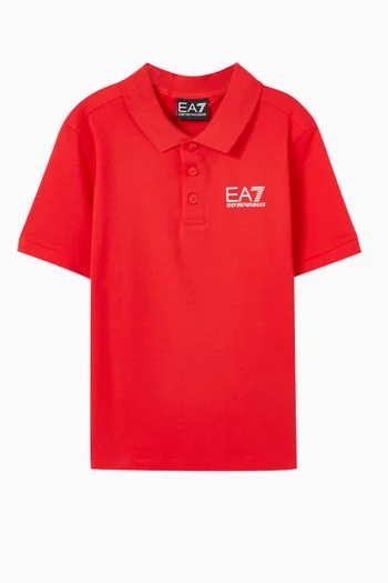 EA7 Polo Shirt in Jersey