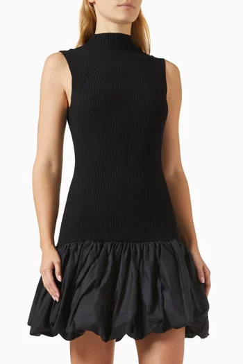 Racer-cut Dress in Knit