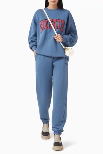 Heavy Logo Sweatshirt in Cotton