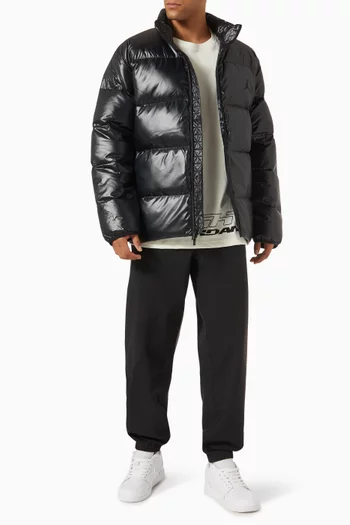 Flight Down Puffer Jacket in Ripstop Fabric
