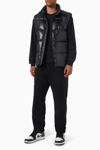 Flight Down Gilet in Ripstop