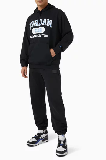 كنزة بغطاء رأس سبورت كروس اوفر بتقنية Dri-FIT مزيج قطن