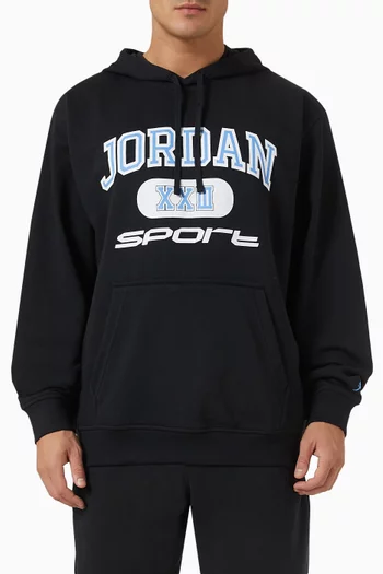 كنزة بغطاء رأس سبورت كروس اوفر بتقنية Dri-FIT مزيج قطن