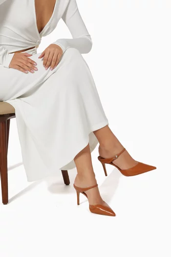 Boss 85 Mules in Leather