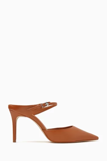 Boss 85 Mules in Leather