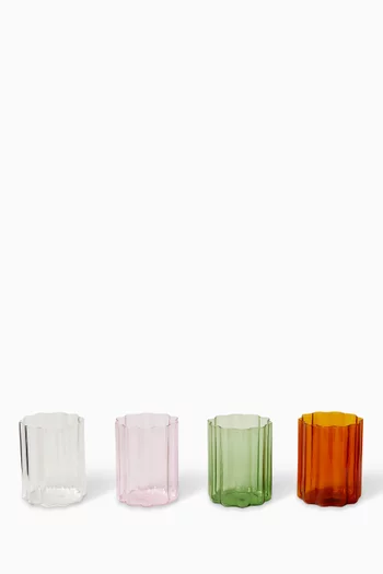 Wave Glass, Set of 4