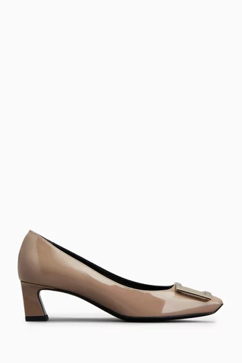 Trompette 45 Pumps in Patent Leather