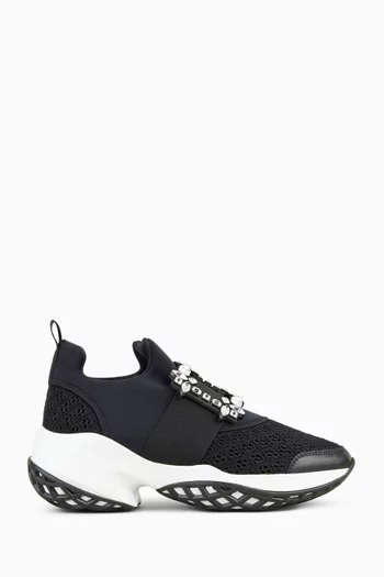 Viv' Run Sneakers in Scuba-effect Fabric
