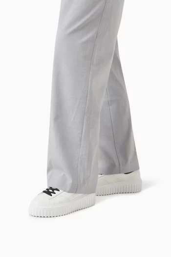 H-Stripes Low-top Sneakers in Nappa
