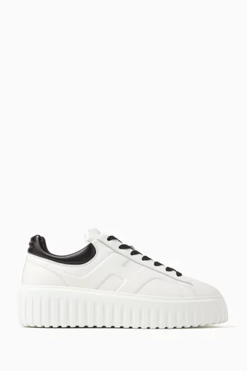 H-Stripes Low-top Sneakers in Nappa