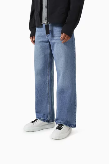 سنيكرز اتش سترايبس جلد نابا