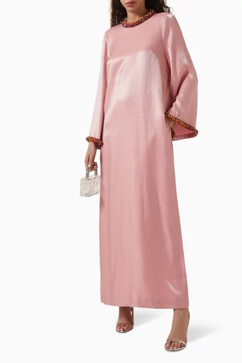 Orion Gown in Viscose Blend