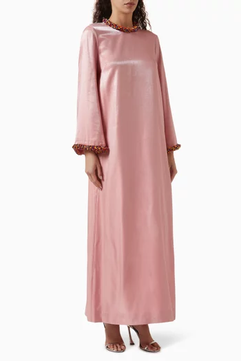 Orion Gown in Viscose Blend