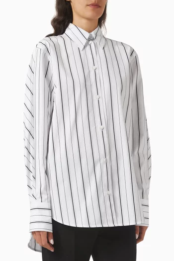 Striped Shirt in Organic Cotton