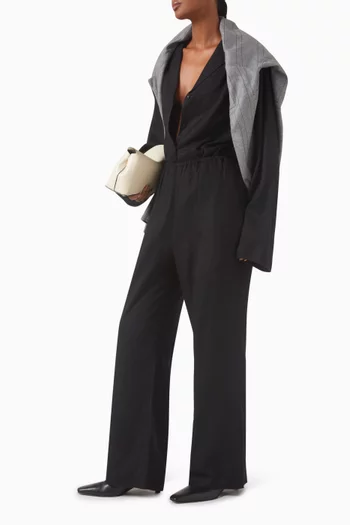 Monogram Flannel Pyjama Pants in Modal