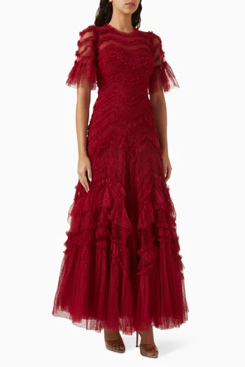 Shop Needle Thread Short Sleeved Dresses for Women Online in Oman Ounass