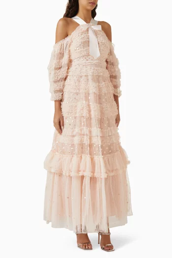 Vivian Off-shoulder Gown in Tulle