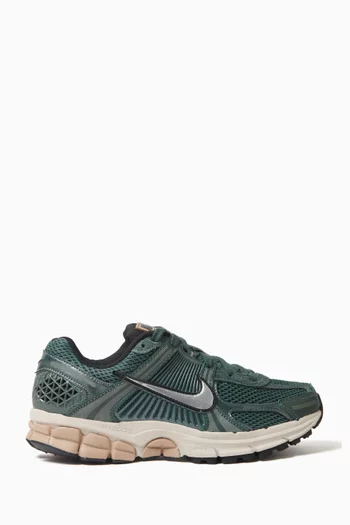 Buy Nike Green Zoom Vomero 5 Sneakers in Textile Leather For Women Online Ounass Oman