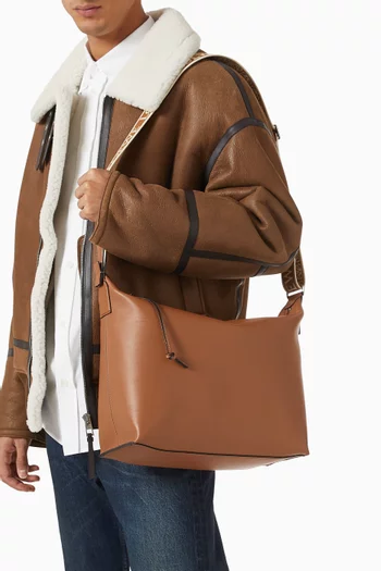 Cubi Crossbody Bag in Leather