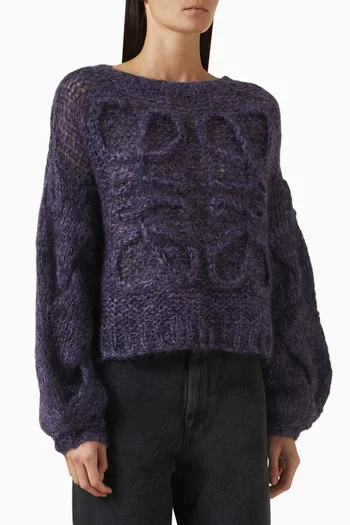Anagram Sweater in Mohair-blend