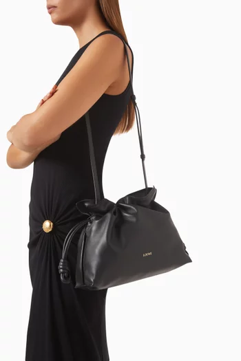 Medium Flamenco Clutch in Nappa Calfskin