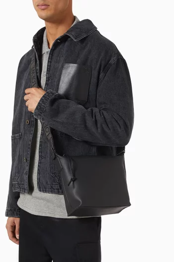 Small Cubi Crossbody Bag in Leather