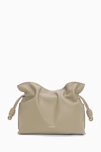 Medium Flamenco Clutch in Nappa Calfskin
