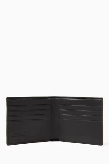 Bifold Wallet in Textured Leather