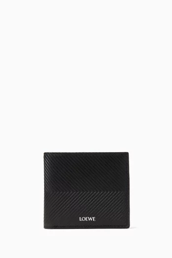 Bifold Wallet in Textured Leather