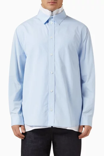 Hybrid Logo Shirt in Cotton