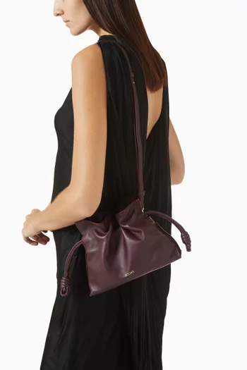 Mini Flamenco Clutch in Nappa Calfskin