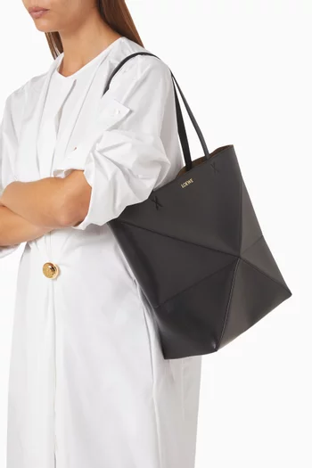 Medium Puzzle Fold Tote Bag in Calfskin