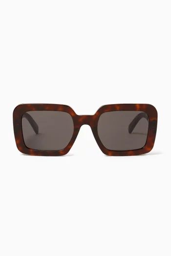 Triomphe Butterfly Sunglasses in Acetate