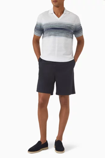 Space Polo Shirt in Cotton