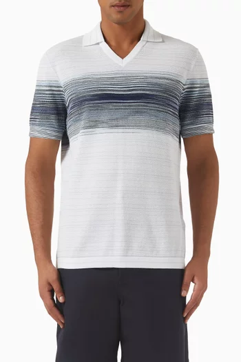 Space Polo Shirt in Cotton