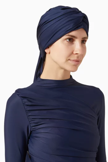 Self-tie Swim Turban