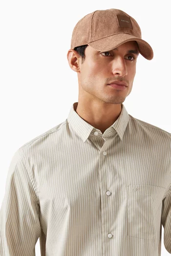 Logo Patch Cap in Corduroy