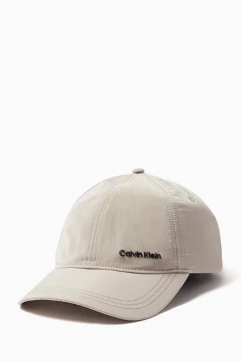 Logo Cap in Nylon