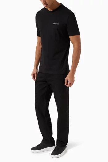 Relaxed Straight Jeans in Denim